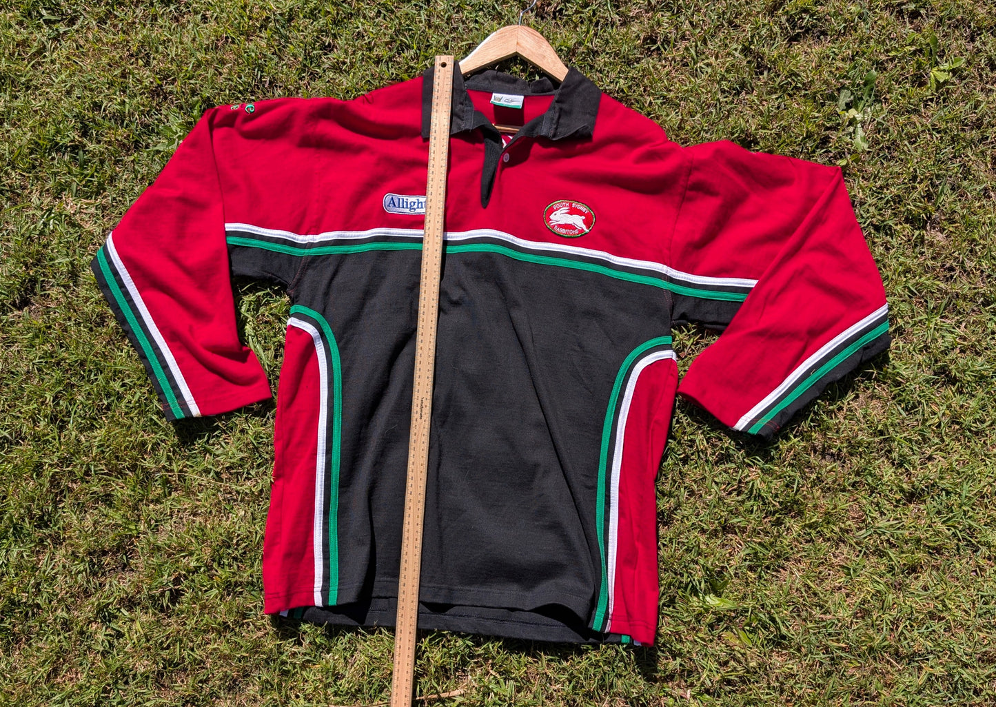 2003 South Sydney Rabbitohs Long Sleeve Training Polo
