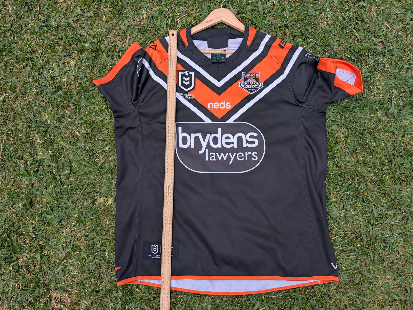 2019 Wests Tigers Home Jersey (3xl)