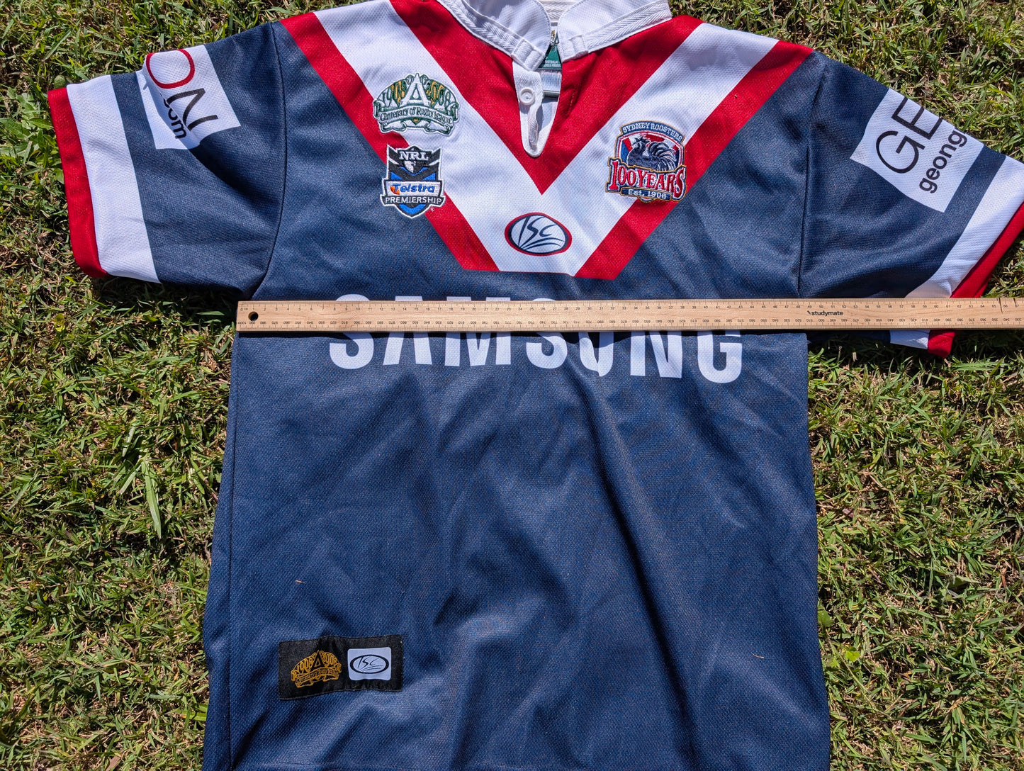 2008 Sydney Roosters Centenary Home Jersey (M)