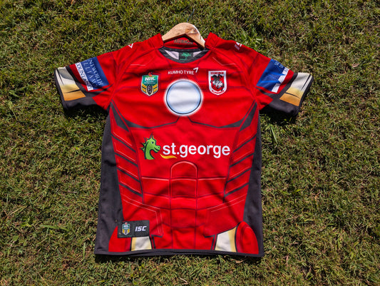 2014 St George Illawarra Ironman Marvel Jersey (M)