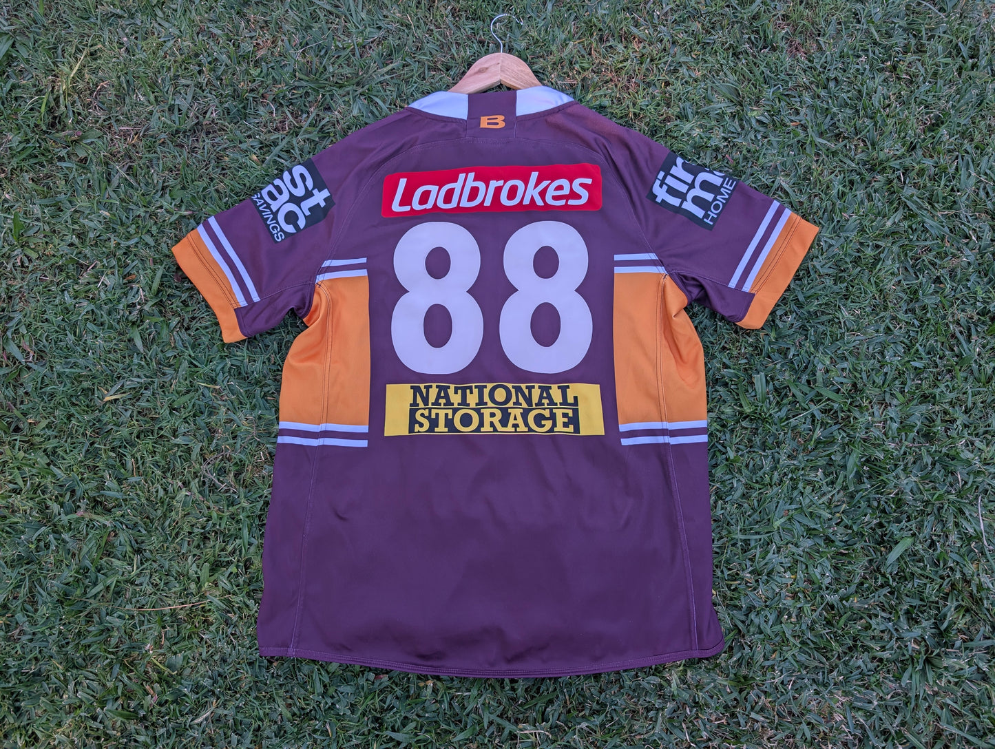 2019 Brisbane Broncos Home Jersey (XL)