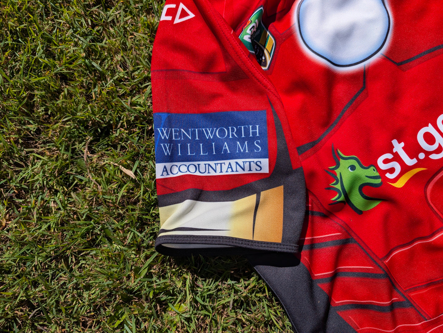 2014 St George Illawarra Ironman Marvel Jersey (M)
