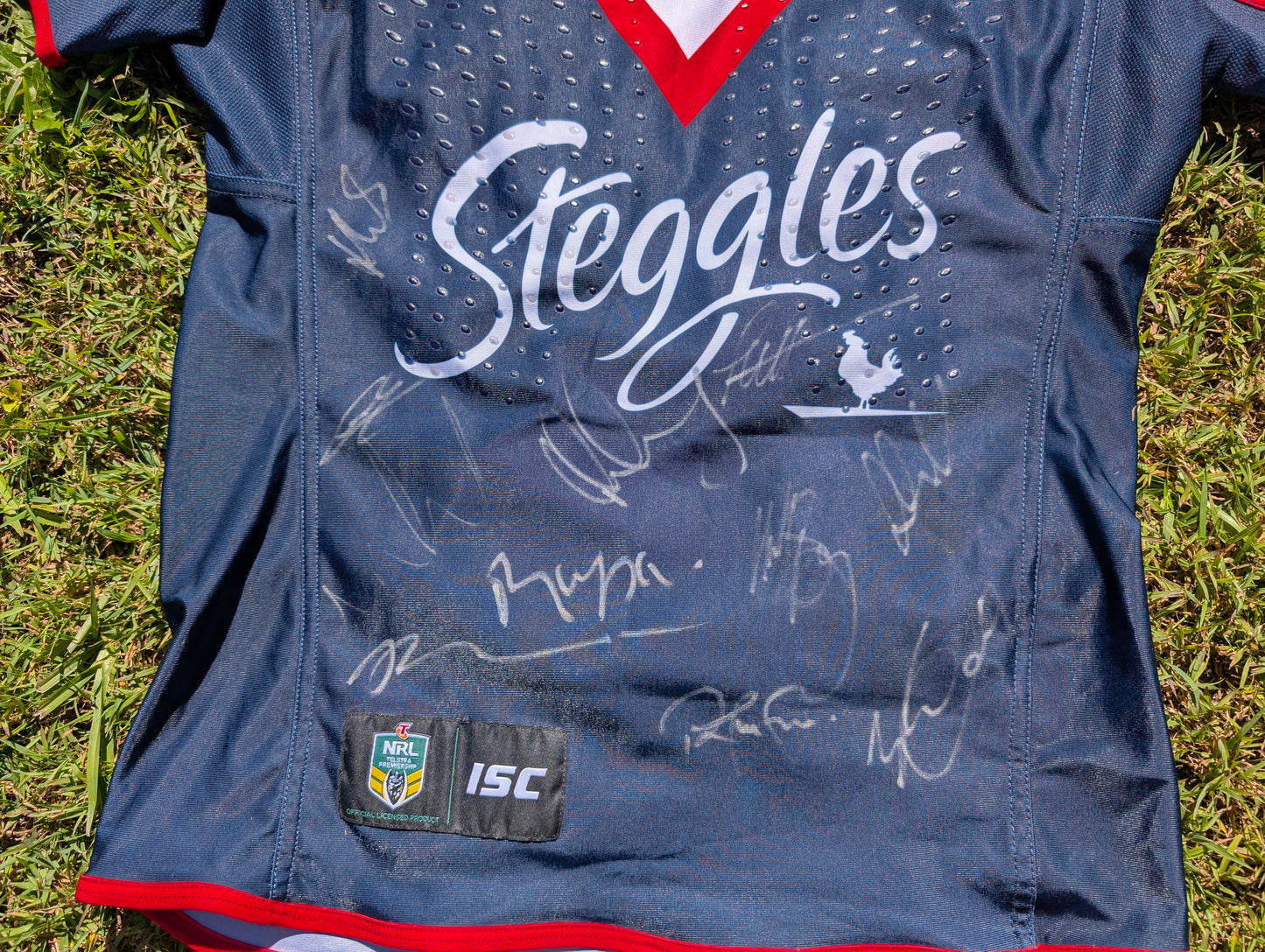 2014 Sydney Roosters Home Jersey Pro Version (XL)