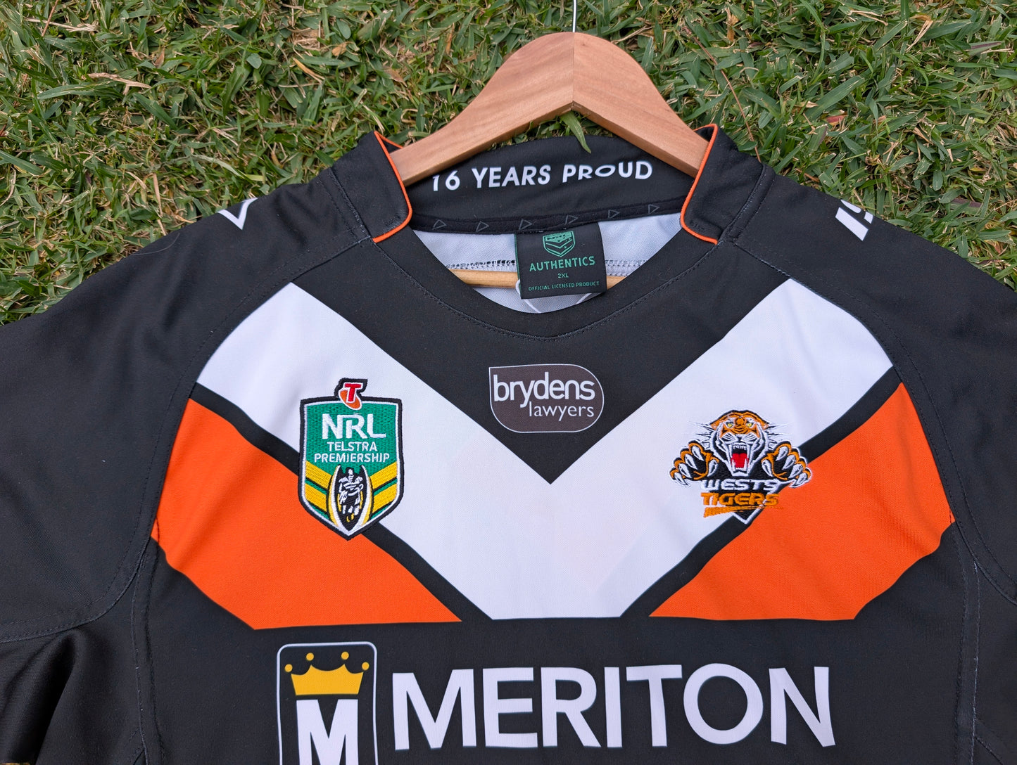 2015 Wests Tigers Home Jersey (2XL)