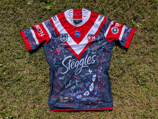 2019 Sydney Roosters Indigenous Player Issue Jersey (XL)