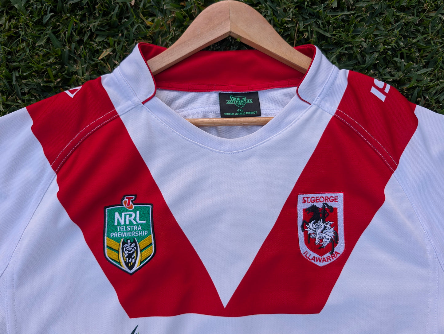 2014 St George Illawarra Dragons Home Jersey (4xl)