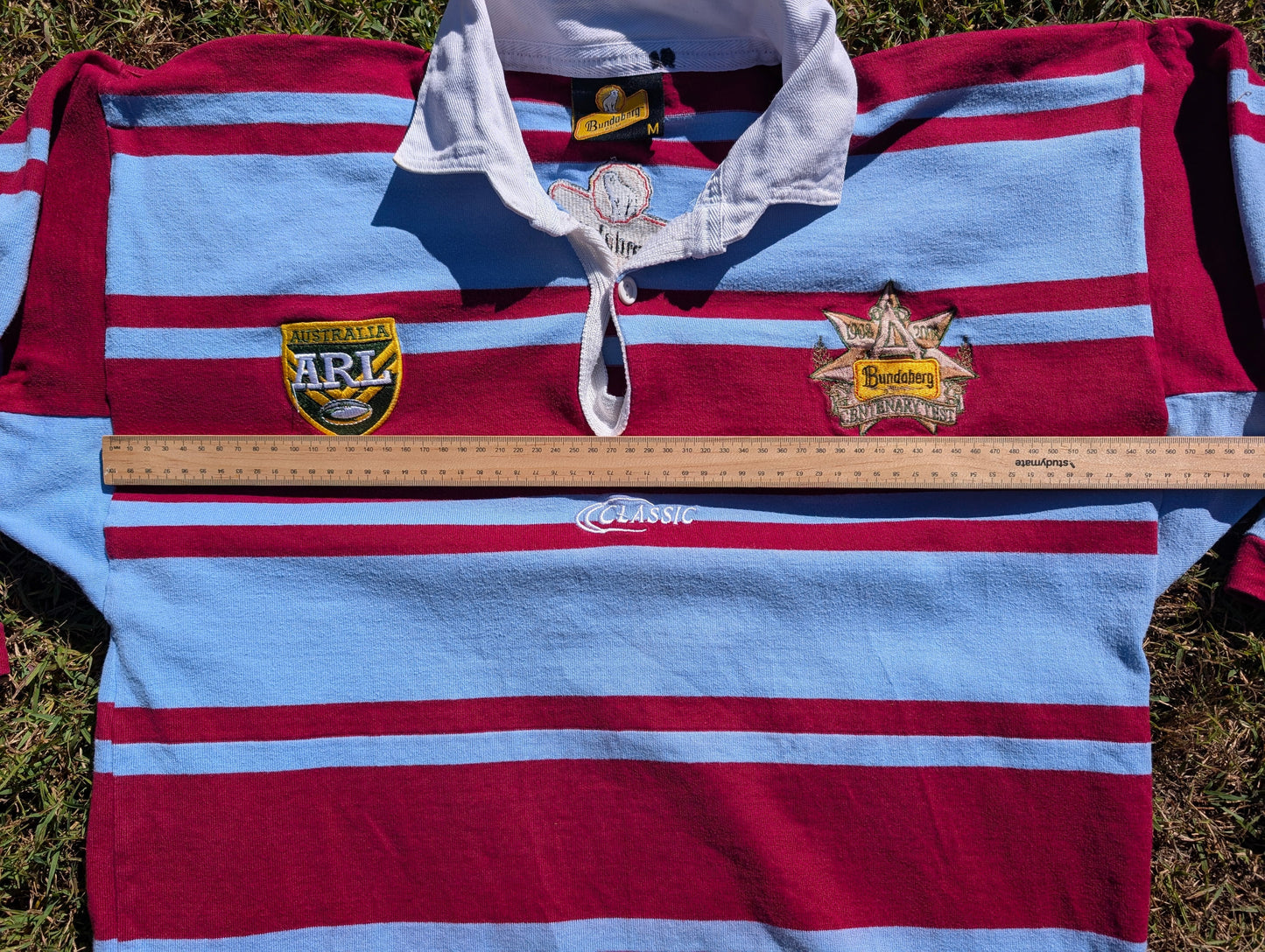 2008 Australian Kangaroos Centenary Test Jersey long sleeve (L)