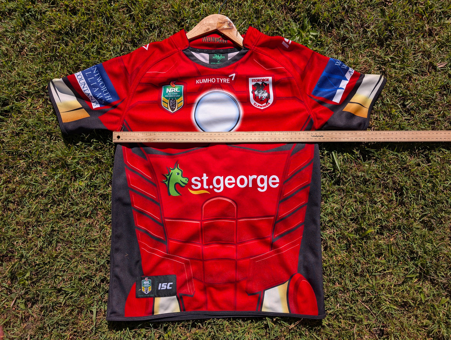 2014 St George Illawarra Ironman Marvel Jersey (M)