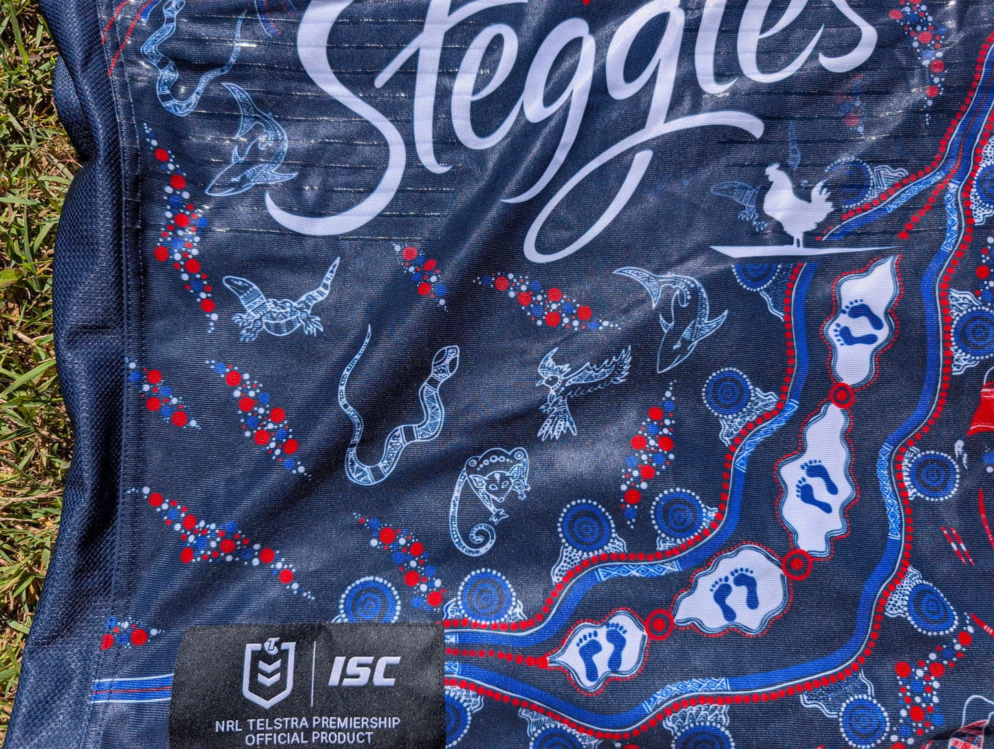 2019 Sydney Roosters Indigenous Player Issue Jersey (XL)