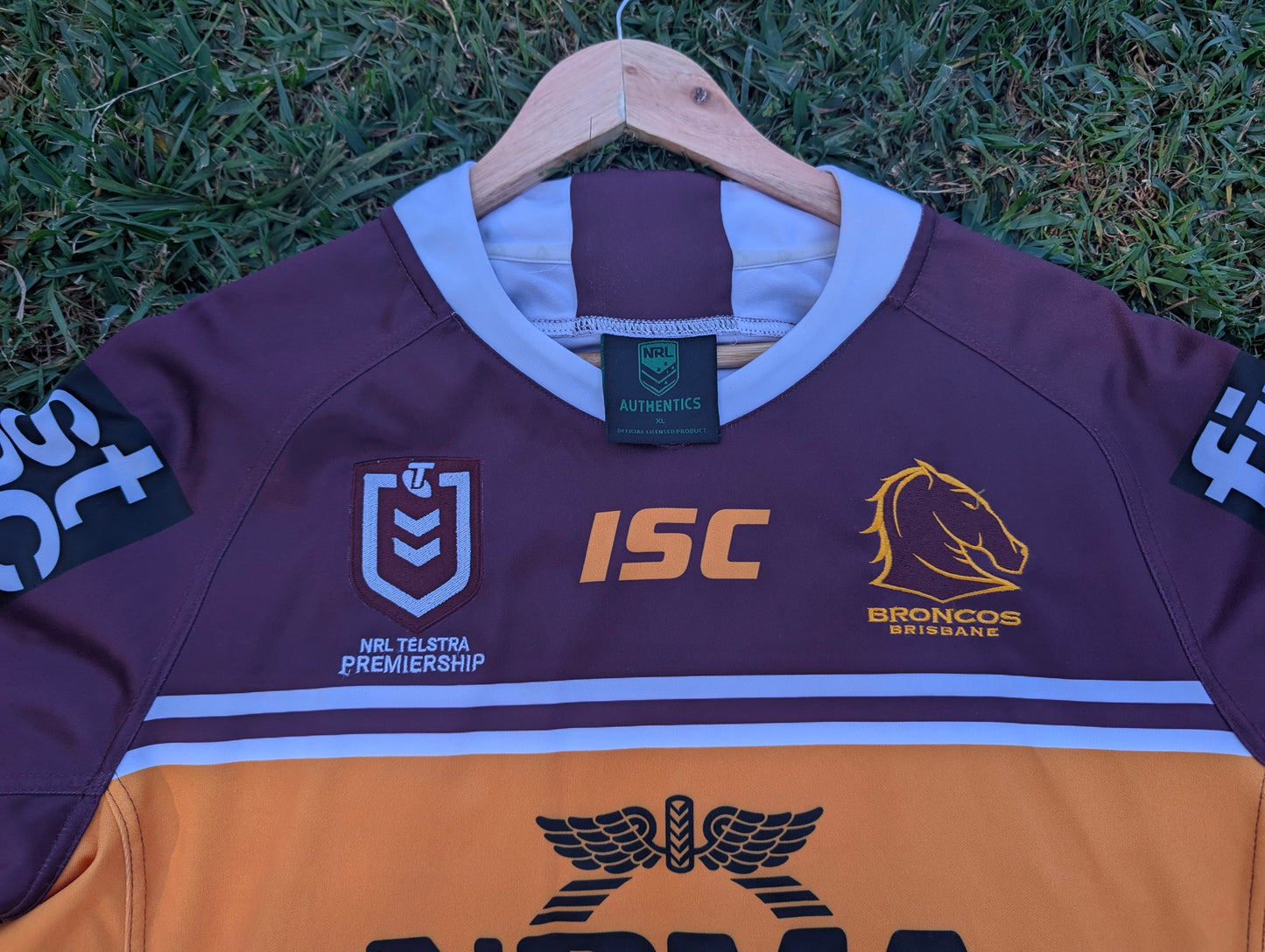2019 Brisbane Broncos Home Jersey (XL)
